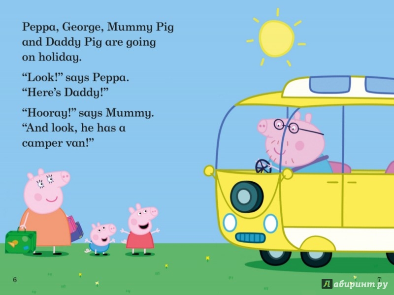 Иллюстрация 1 из 20 для Peppa Pig. Camping Trip. Read it Yourself with Ladybird. Level 2 | Лабиринт - книги. Источник: Лабиринт