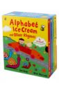 Heap Sue, Шарратт Ник Alphabet Ice Cream & Other Rhymes (4 board books) ten busy whizzy bugs moulded counting books hb