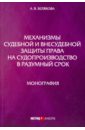 Механизмы судебной и внесудебной защиты права на судопроизводство в разумный срок. Монография - Белякова Анна Владимировна