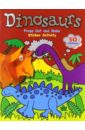 цена Taylor Dereen Dinosaurs. Sticker Activity book. Press Out and Make