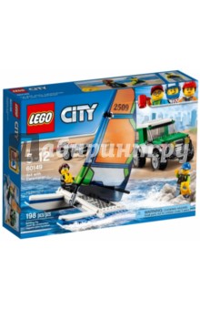 Конструктор LEGO City. Внедорожник с прицепом для катамарана (60149).