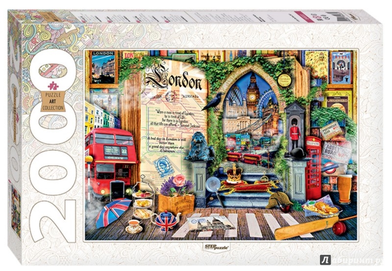 Иллюстрация 1 из 9 для Puzzle-2000 "Лондон. Жизнь" (84033) | Лабиринт - игрушки. Источник: Лабиринт