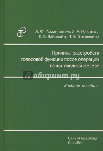 Причины расстройств голосовой функции после операций на щитовидной железе