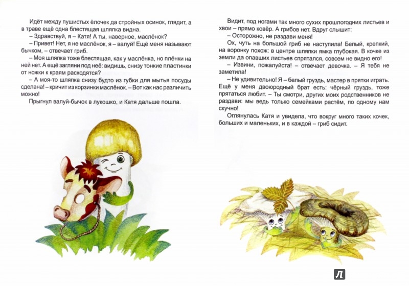 Иллюстрация 1 из 25 для Грибное лукошко (+ раскраска и разрезные карточки) - Ирина Цхай | Лабиринт - книги. Источник: Лабиринт