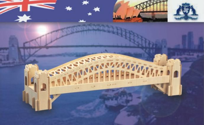 Иллюстрация 1 из 18 для Сборная деревянная модель "Сиднейский мост" | Лабиринт - игрушки. Источник: Лабиринт