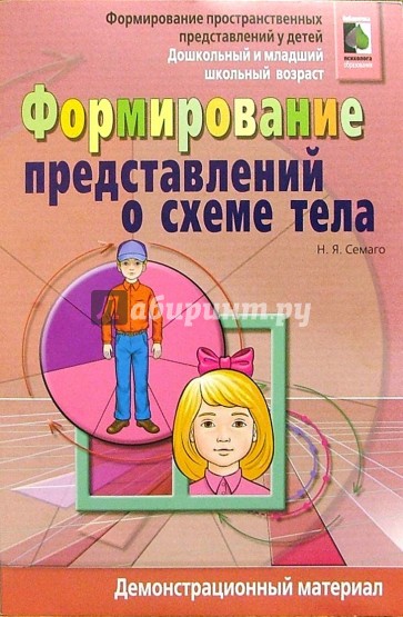 Формирование представлений о схеме тела у дошкольников и млад. школьников. Демонстрационный материал