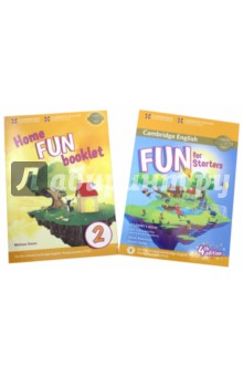 Обложка книги Fun for Starters. Student's Book with Online Activities with Audio and Home Fun Booklet 2, Robinson Anne, Saxby Karen, Owen Melissa