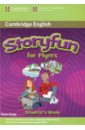 Saxby Karen Storyfun for Flyers Student's Book easy english with games and activities 4 cd