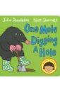 Donaldson Julia One Mole Digging a Hole (board book) stainless steel garden pruning shears fruit picking elbow straight scissors household potted trim weed branches gardening tools