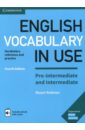 Redman Stuart English Vocabulary in Use. Pre-intermediate and Intermediate. Book with Answers and Enhanced eBook mascull bill business vocabulary in use intermediate third edition book with answers and enhanced ebook