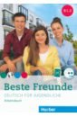 цена Georgiakaki Manuela, Seuthe Christiane, Schumann Anja Beste Freunde B1/2 Arbeitsbuch mit Audio-CD