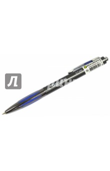 Ручка шариковая автоматическая, синяя (141876) (RBP042).