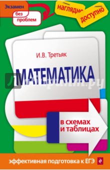 Обложка книги Математика в схемах и таблицах, Третьяк Ирина Владимировна