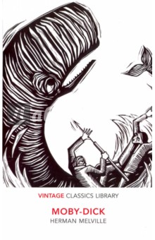 Обложка книги Moby-Dick, Melville Herman