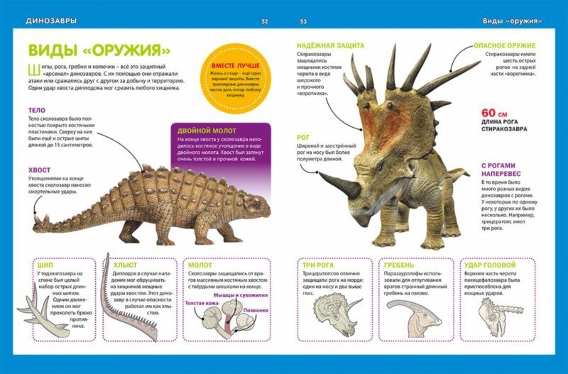 Лучшая энциклопедия в картинках для малышей динозавры