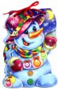 Курмашев Р. Ф. С Новым годом. Снеговик открытка ручной работы с новым годом дед мороз снегурочка красный бант