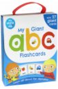 My Giant ABC flashcards (26 cards) abc 52 flashcards