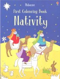 First Colouring Book: Nativity