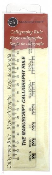 Линейка для каллиграфии "Manuscript" (MC360B)