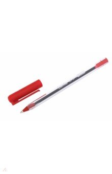 Ручка шариковая (красные чернила) (LT971-К).