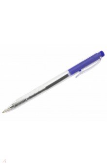 Ручка шариковая автоматическая (синие чернила) (SF970-С).