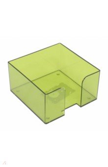 Пластбокс для бумажного блока (9х9х5 см) (ПЛ50).