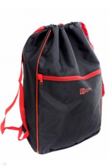 Рюкзак-мешок, черный (39413).