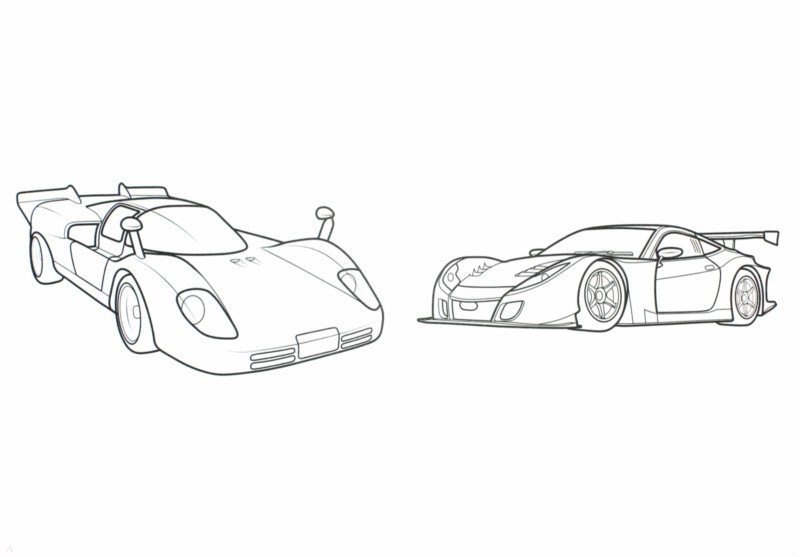 Иллюстрация 1 из 32 для Раскраска "Гоночные автомобили" | Лабиринт - книги. Источник: Лабиринт
