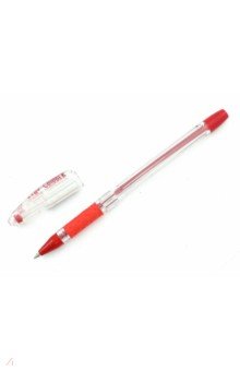 Ручка шариковая Cello GRIPPER, 0.5 мм, красный.
