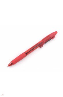 Ручка шариковая автоматическая Cello JETTA STEEL, 0.7мм, красный.