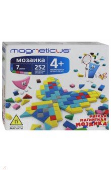 Мозаика 4+ (7 цветов, 252 элемента)