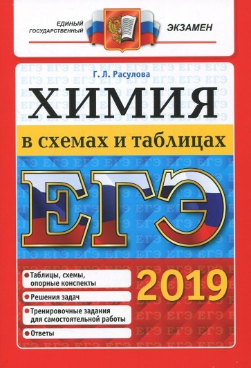 ЕГЭ 2019 Химия в схемах и таблицах