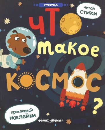 Что такое космос? Книжка с наклейками