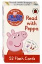 Peppa Pig. Read with Peppa (52 flashcards) flash cards first words