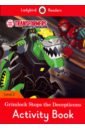 Transformers: Grimlock Stops The Decepticons Activity Book - Ladybird Readers Level 2 transformers decepticons in the scrapyard activity book ladybird readers level 1