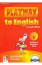Playway to English. Level 1. Second Edition. Teacher's Resource Pack (+CD) - Gerngross Gunter, Puchta Herbert, Holcombe Garan