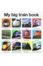 английский в наклейках out and about My Big Train Book
