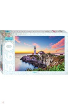 

Step puzzle-560 "США. Маяк в Портленде" (78104)