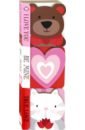 Priddy Roger Chunky Set: I Love You (Valentine) 3 board books happy valentine s day sticker thank you sealing label i love you with heart sticker wedding party gift box tag favors home decor
