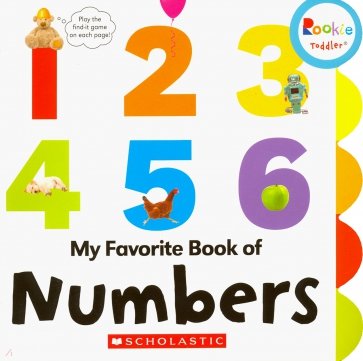 My Favorite Book of Numbers (board book)