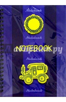 Notebook 2173 60 листов (пружина, ретро-авто).