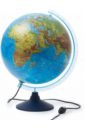 Обложка Интерактивный глобус Земли физико-политический d=320 мм, с подсветкой (INT13200288)