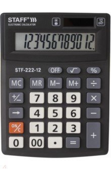 Калькулятор настольный (12 разрядов) (STF-222 (250420).