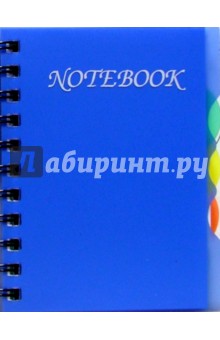 Notebook 1860 150 листов (пружина, голубой).