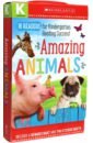 Amazing Animals. Kindergarten A-D. 16 readers Box Set ladybird riy pizza box level 1 6 books