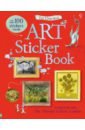 Courtauld Sarah, Davies Kate Art Sticker Book courtauld sarah the usborne story of art sticker book
