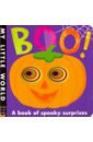 Litton Jonathan Boo!: A book of spooky surprises (board book) litton jonathan what s the time clockodile board book