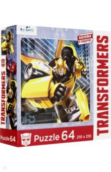 

Transformers. Пазл-64 "Бамблби" (04833)