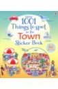busy town Milbourne Anna 1001 Things to Spot in the Town Sticker Book