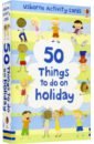 50 Things to Do on Holiday team together 1 word cards